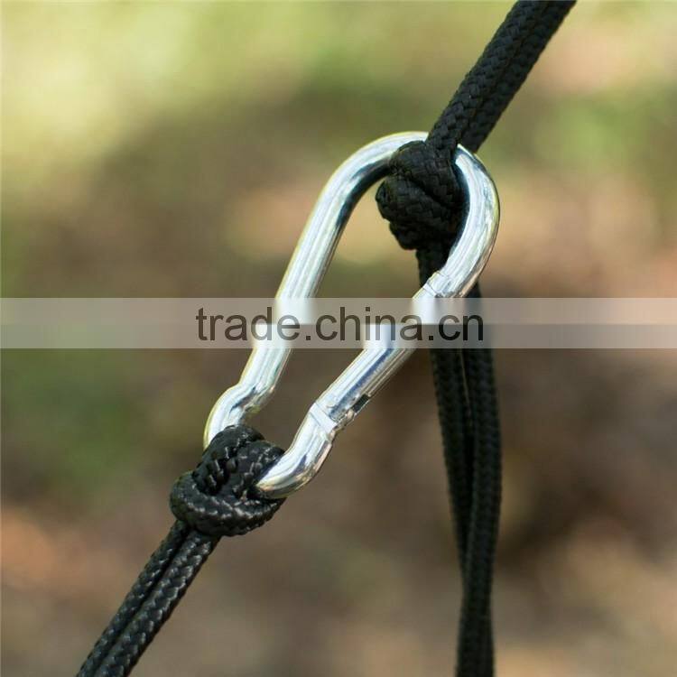 Hanging Parachute Fabric Folding Outdoor Sleeping Portable Nylon Hammock