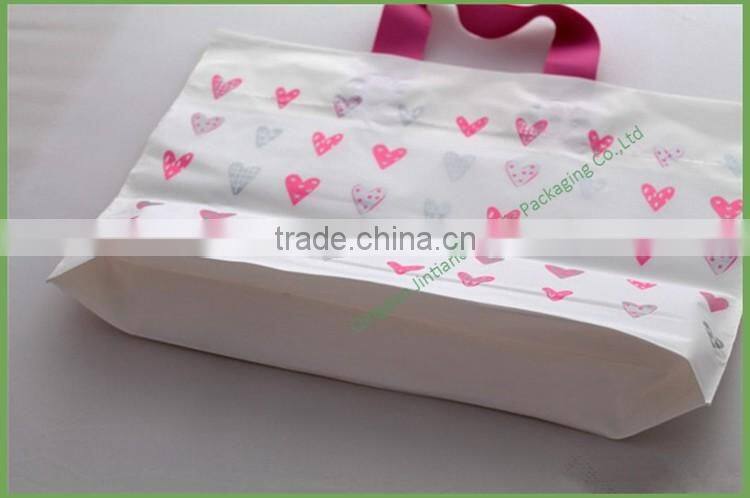 Custom Printed Best Price High Quality Square Bottom Vest Style Plastic Carrier Bag for Garmen