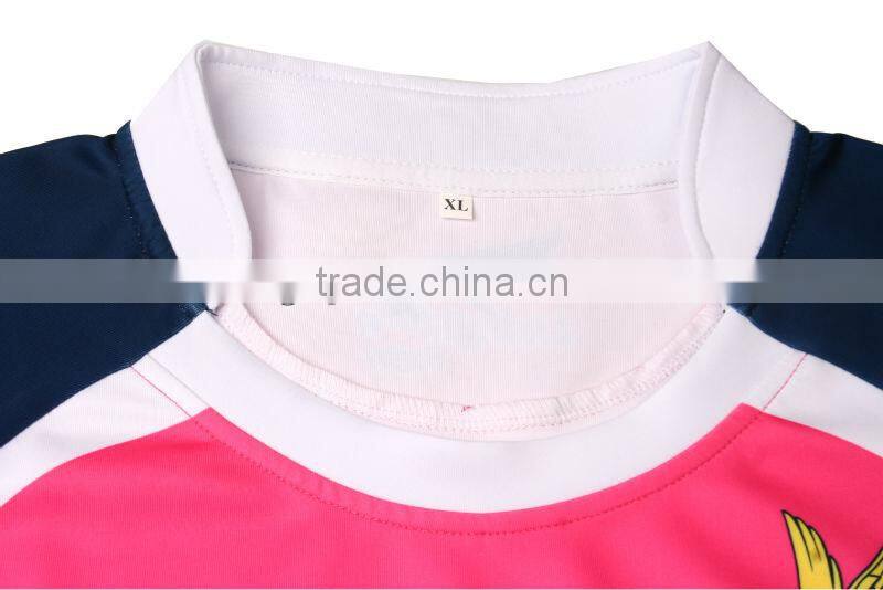 2015 custom sublimated mardi gras unusual custom rugby polo shirts