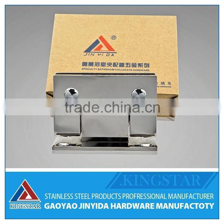 Precision casting 304SS 90 degree shower hinges.