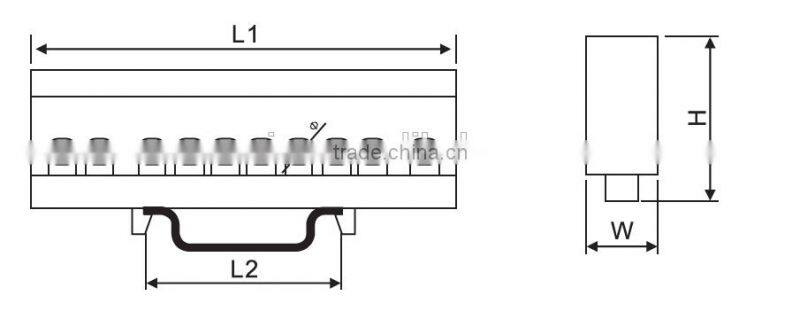 bullet shaped insulating terminals