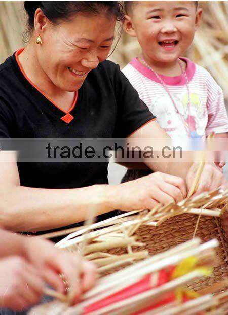 color newspaper woven basket / sundries storage basket/paper box