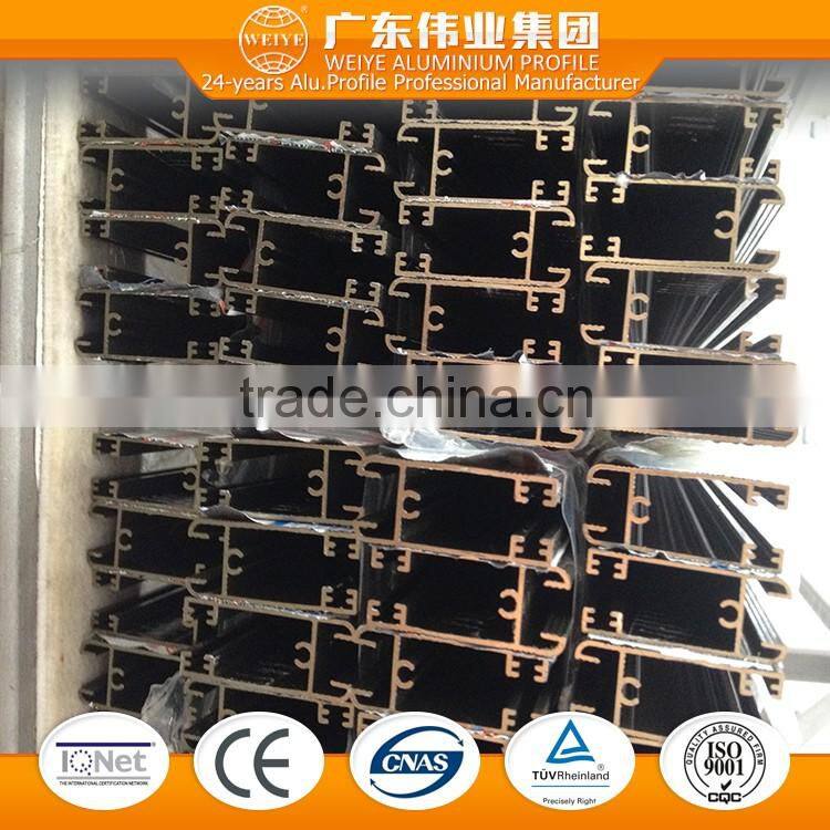 6351 T3-T8 0.8-1.4mm aluminum extruded for Jalousie Windows with polished finish