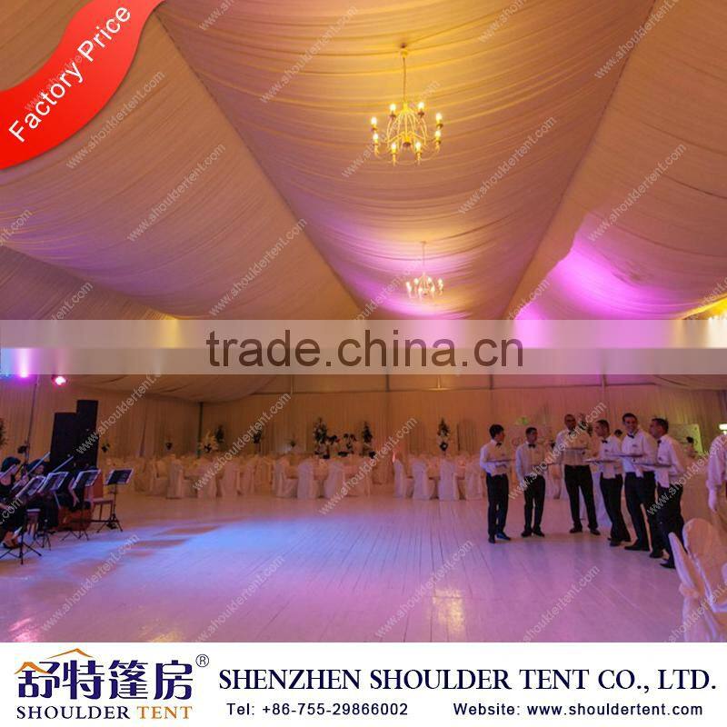 White wedding canopy tent for 500 people outdoor wedding idea for sale