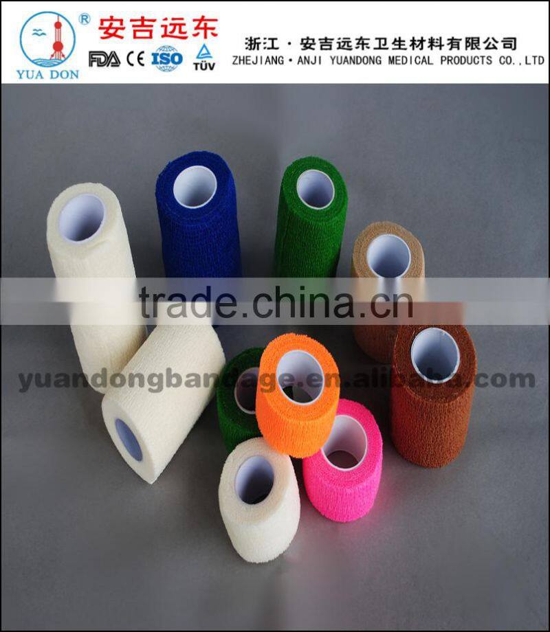 YD200146 Cohesive elastic bandage with CE, ISO, FDA