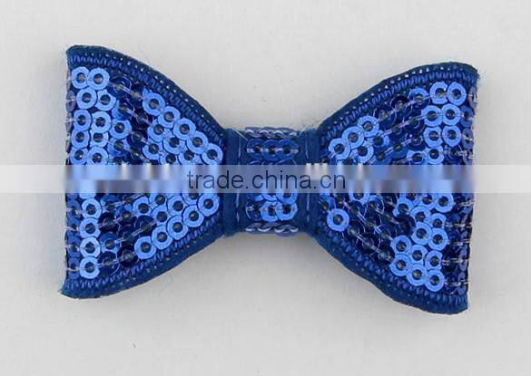 2015 New baby sequin hair bow with clip children hair accessories boutique big glitter hair bow ! CB-3667