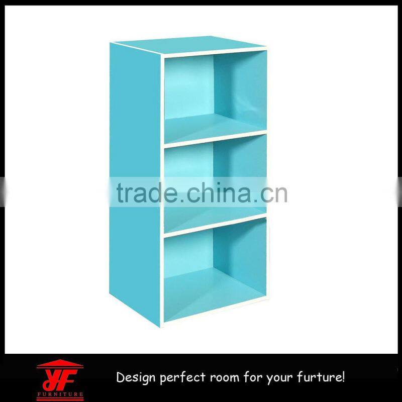 High quality unique modern living room wooden furniture display rack