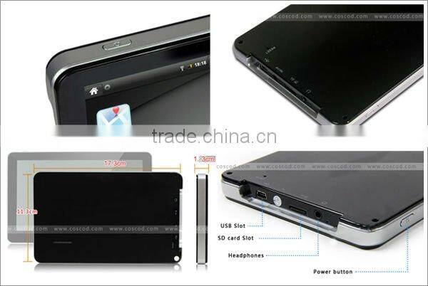 gps car navigation with bluetooth FM and av-in put/gps