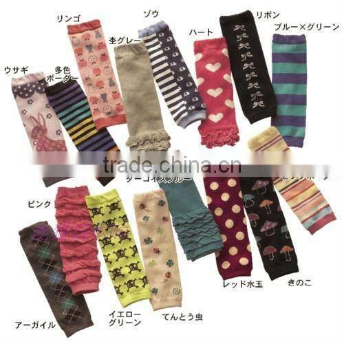 Crochet baby leg warmers