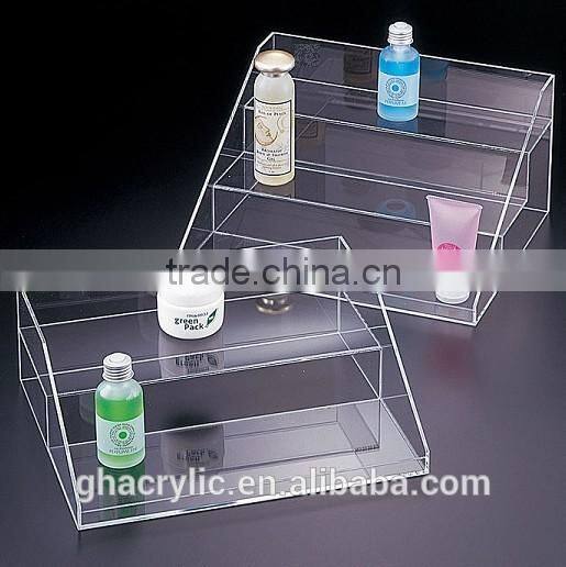 GH-C007 cosmetic display, high quality acrylic makeup organizer, fashion cosmetic displkay