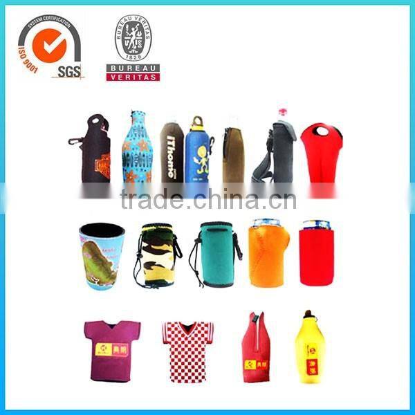 Single neoprene cooler wine bag