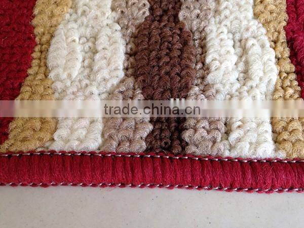 self-adhesive entry flannel large doormat indoor with cheap price