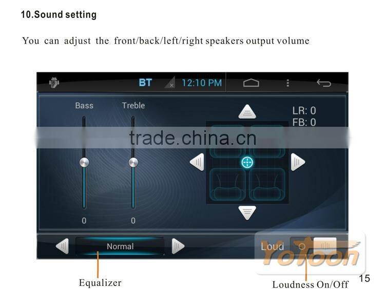Android Car DVD player, GPS/BT/MP3/MP4/MP5/FM/AM/IPOD 100 kinds of Android 4.0 Car DVD 3G(WCDMA) and WIFI