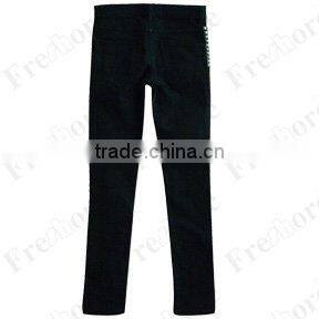 Lady's Denim Jeans JS10938#--Black