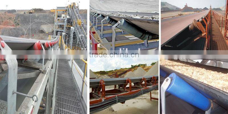 Long Lifespan Carbon Steel Troughed Bottom Trestles For Supporting Belt Conveyor Idler Roller