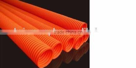 PE Single Wall Corrugated Pipe Production Line