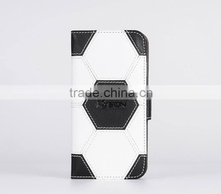 Business back cover hot selling stand function holster leather case for iphone6s