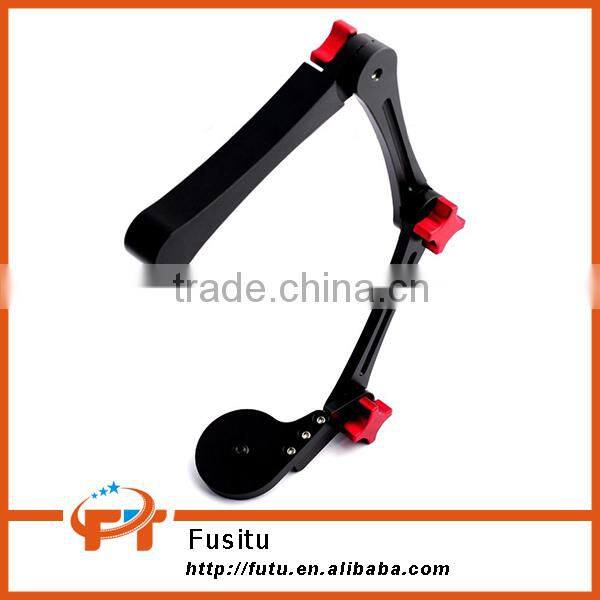 CNC Aluminium Low Angle Foldable Pocket Stabilizer Hand Grip Mount Adapter Holder Monopod For Gopro 1 2 3 3+ 4