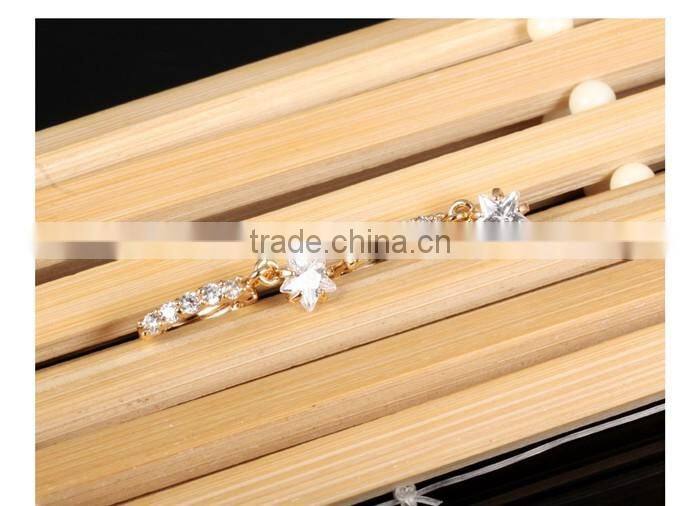 women fashion trend gift cubic zircon 2016 hot hanging earring