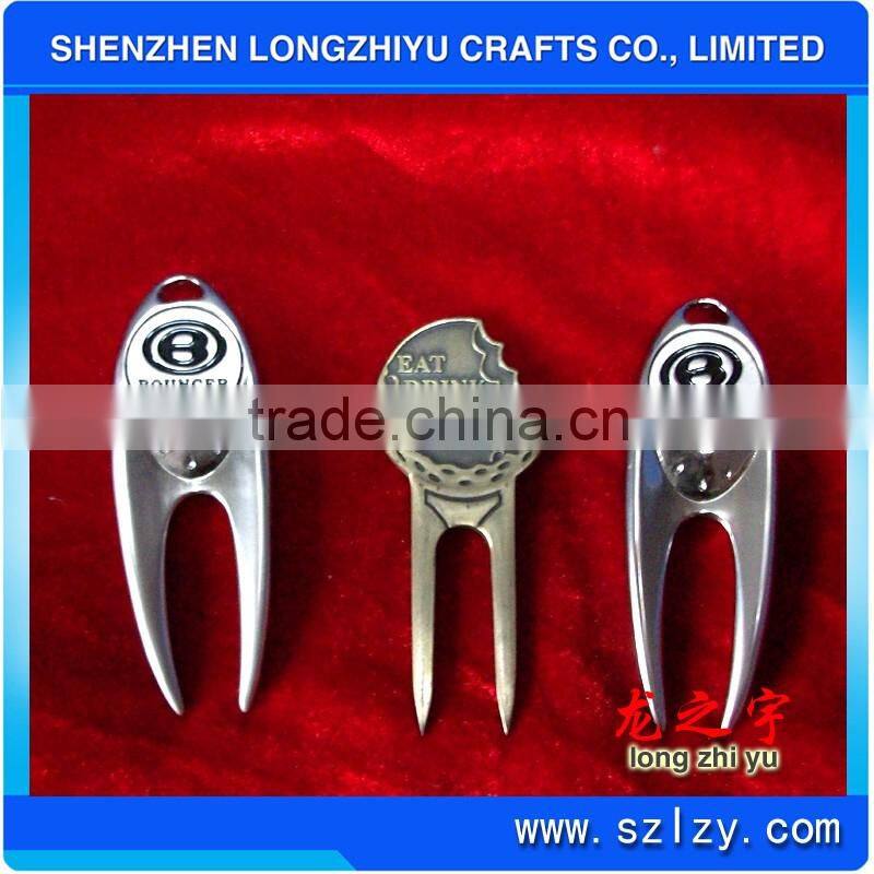 OEM Golf Divot Tool Custom Logo Ball Marker Hat Clip