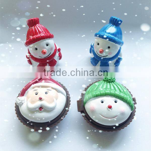 Merry Christmas cupcake shaped cute lip gloss