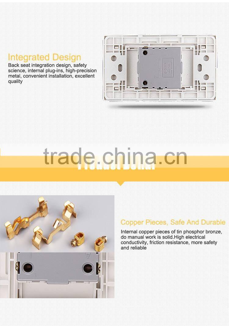 icombo PB1613 1Gang 13A power european electrical outlets sockets