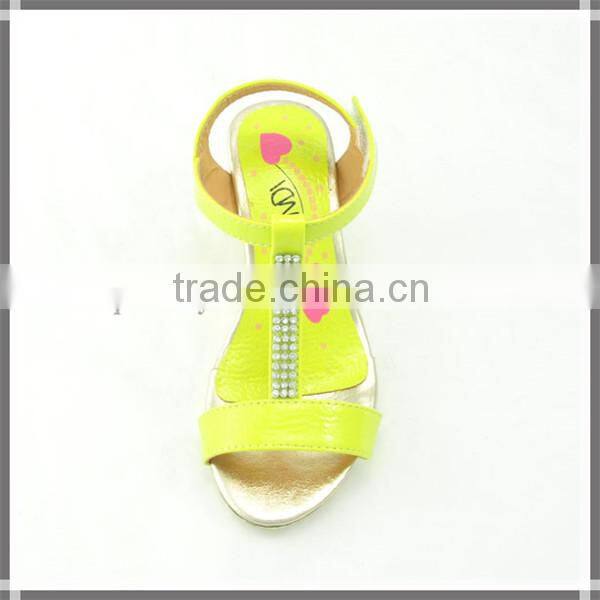 2015 kids high heel sandals high heel shoes