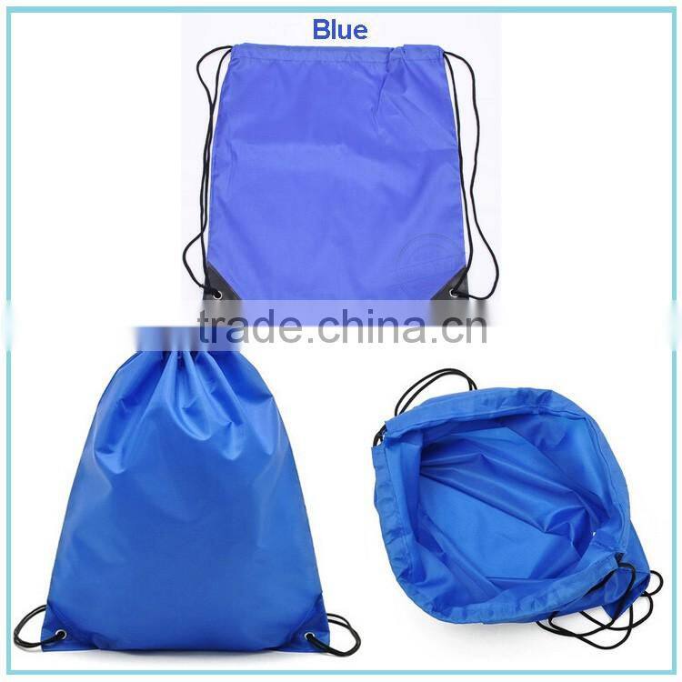 folding shopping bag small fabric drawstring bag
