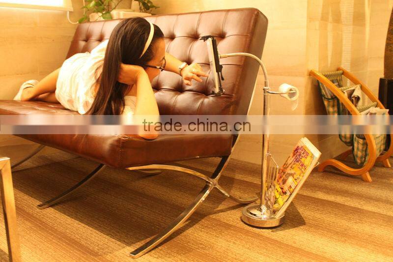 Leaning Bookcase With tablet stand holder home Furniture Wood