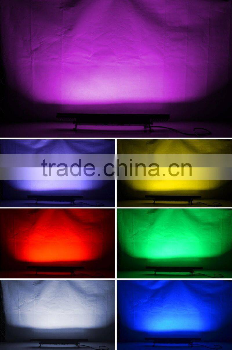 Guangzhou factory 72pcs 3w RGB wall wash light