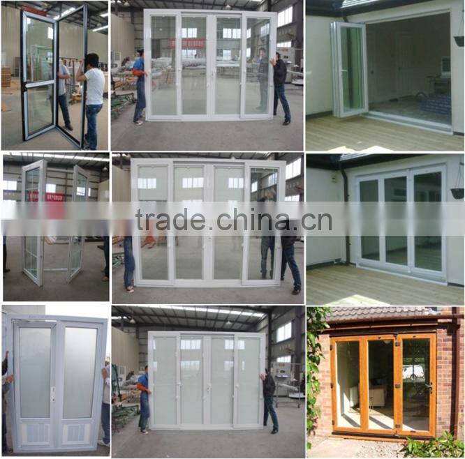 UPVC White Casement Doors with Grilles designs