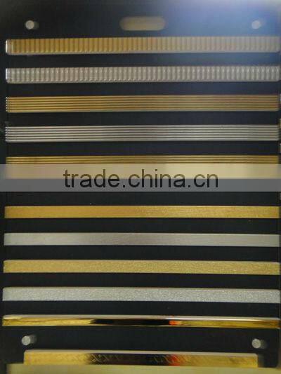 golden ceramic border line 300X40mm