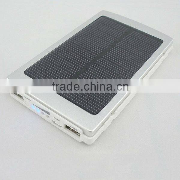 2015 Factory Price High Quality New Solar Power Bank Charger Products Distributor Slim Solar Power Bank 10000mah
