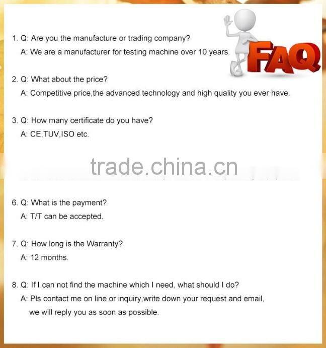 Price Universal Tensile Strength Testing Machine Price