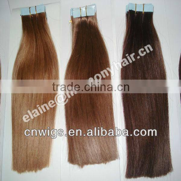BEST QUALITY hair extension tape/tape adhesive hair extension/double side tape hair extensions