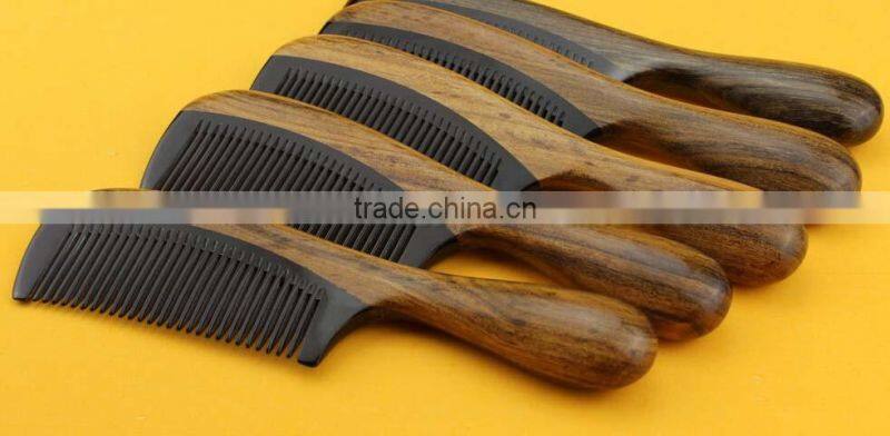 2016 New Arrival Wood OX Horn Comb Wholesale
