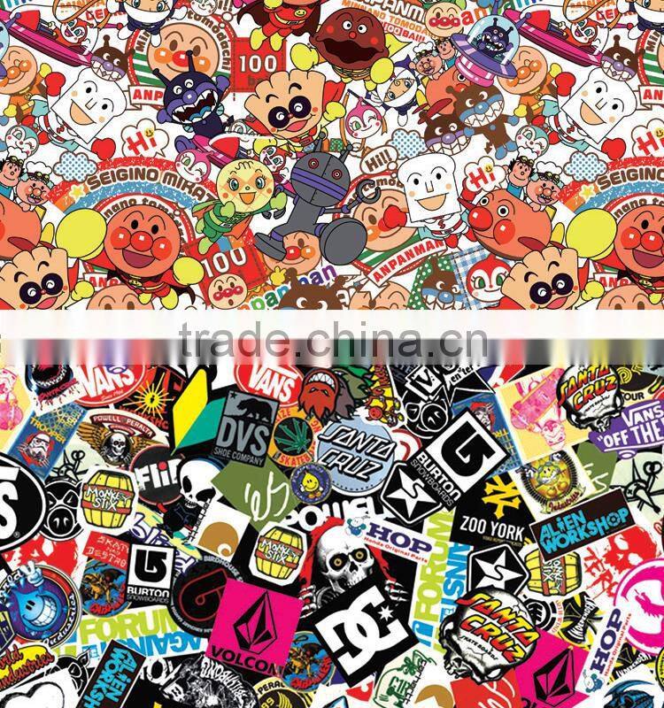 HD-056 CARLIKE Air Bubble Free Easy Install Car Vinyl Sticker Bomb