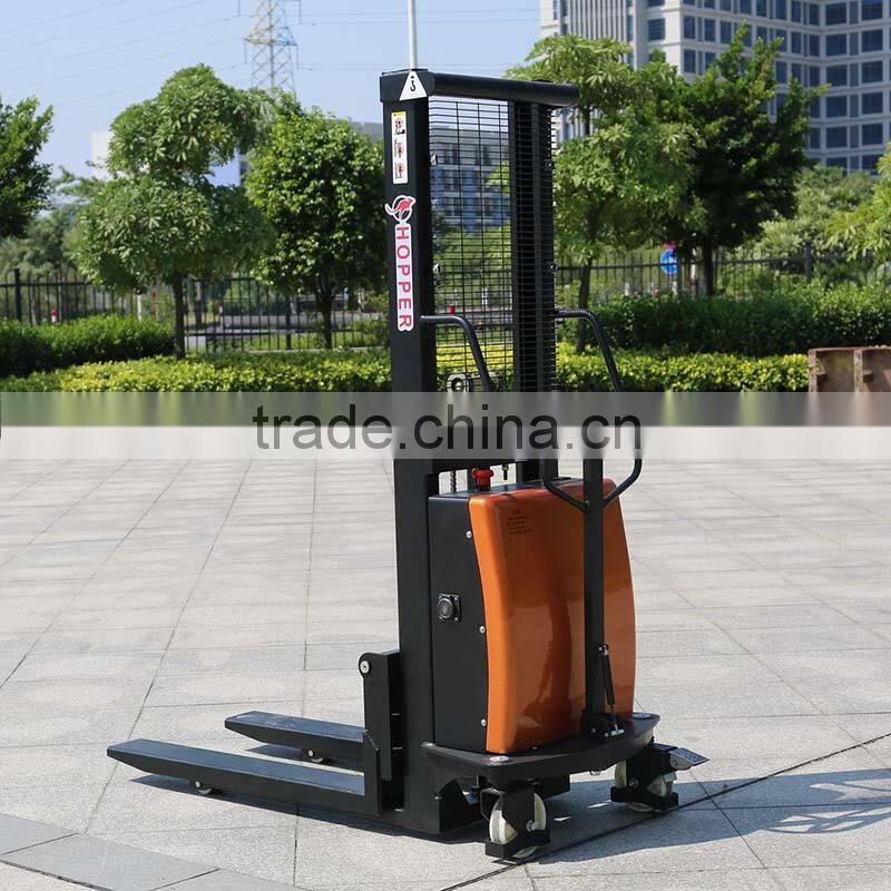 1.0 Ton Semi-Electric Stacker with Optional Lifting Height (CDSD10)
