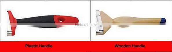 Different Color Tapered Polyester Rubber Handle Paint Brush