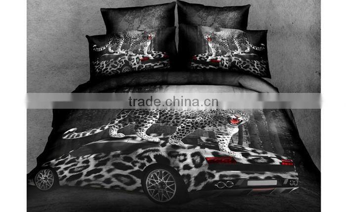 2014 3D quilt cover set in animail design