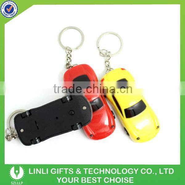 Advertising Led Flashlight Keyring Car Souvenirs