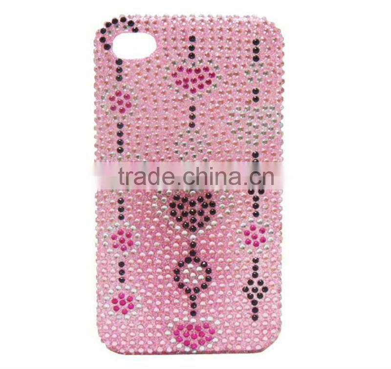 Cell Phone 4S Cover WITH dimond coating