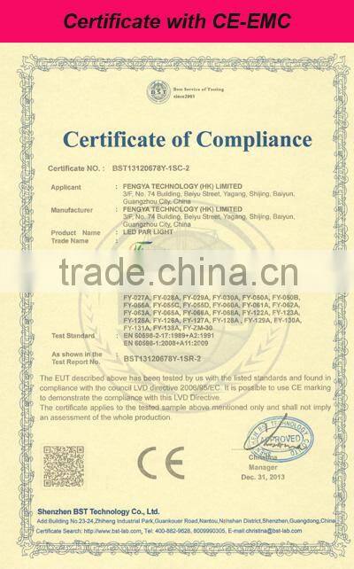 18x15w 5 in 1 RGBAW led stage light