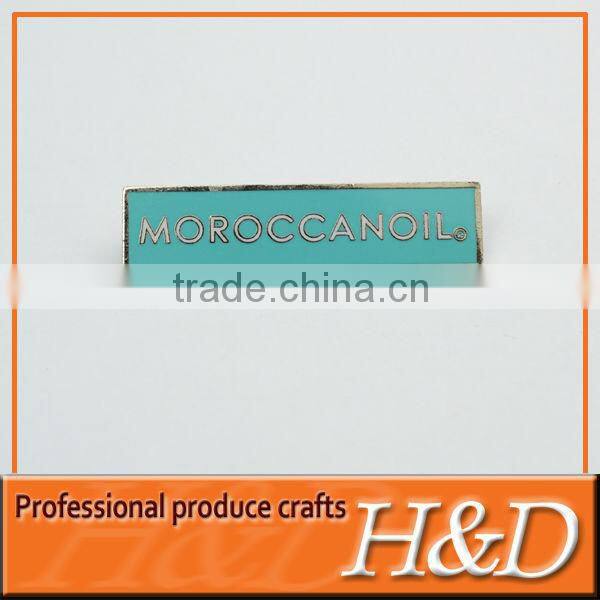 2013High Quality name badges die cut with customer shape and logo