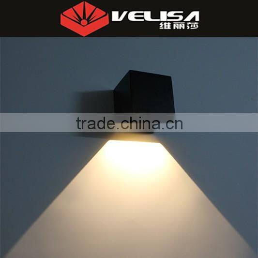 Alibaba express china 2x3w outdoor & exterior wall led light /wall light led/wall pack /wall cube outdoor manufacturers china