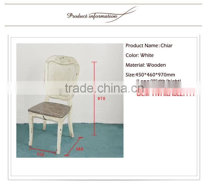 Coffee Shop Solid Wood Chairs