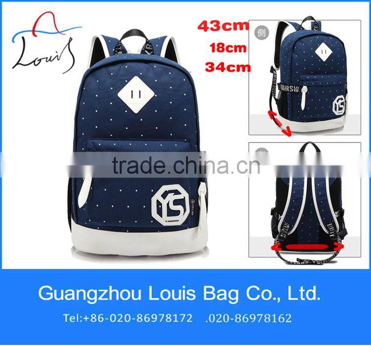2015 teenage girls school backpack