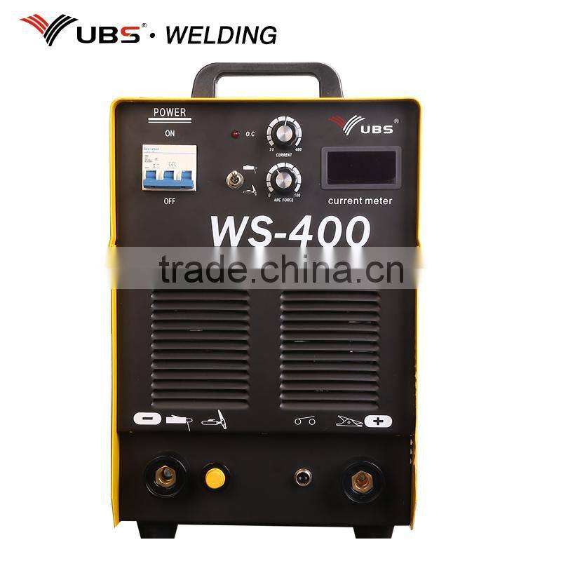 High quality manufacturer 380V Metal manual arc / TIG manual welding machine WS-400A