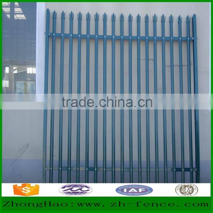 Factory directly sale galvanized and PVC coated european style fence wall and fence gate