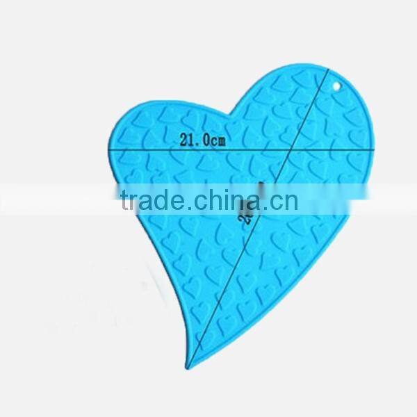 Heat resistant Beautiful cute fashionable silicone mat cup mat &hot pot mat